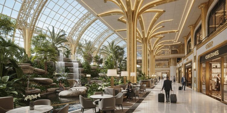 Piscinas, cinemas e jardins! Por dentro dos aeroportos que mais parecem cidades de luxo