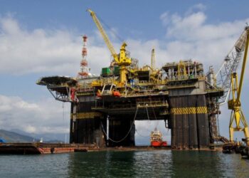 Plataforma da Petrobras