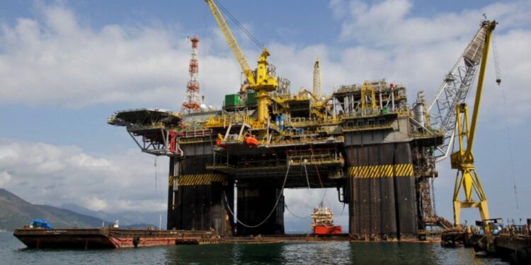 Plataforma da Petrobras
