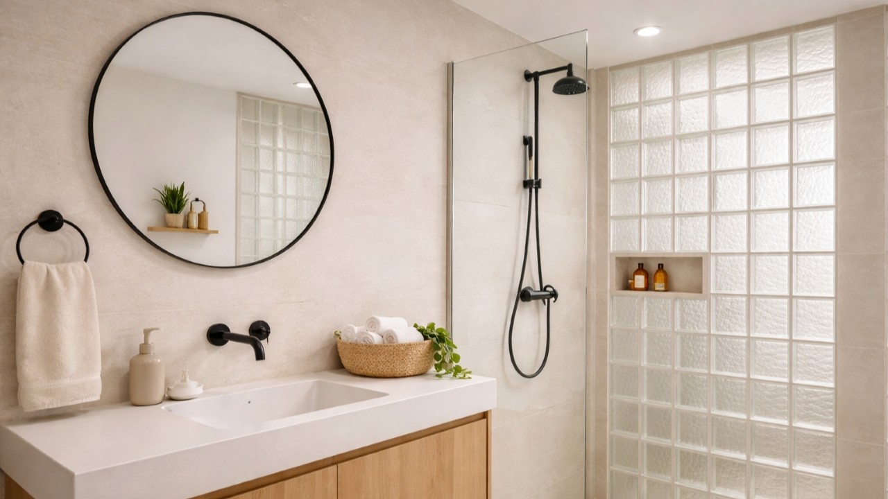 Nem parede, nem divisória: cobogós e blocos de vidro são os novos queridinhos da decoração moderna