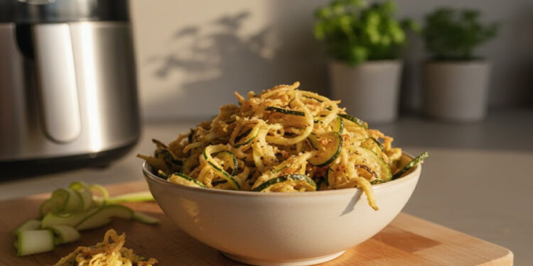 Se você busca um acompanhamento leve e saboroso, a abobrinha crocante na airfryer é a solução ideal para os dias corridos