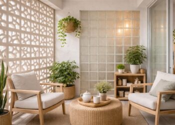 Nem parede, nem divisória: cobogós e blocos de vidro são os novos queridinhos da decoração moderna