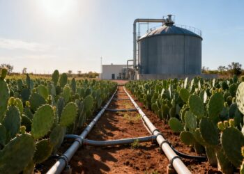 Eles colhem toneladas de um cacto espinhoso para transformá-lo em um produto de beleza valiosos
