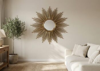 Adeus paredes sem graça: esse espelho é a nova tendência de 2026 e ainda deixa o ambiente mais iluminado