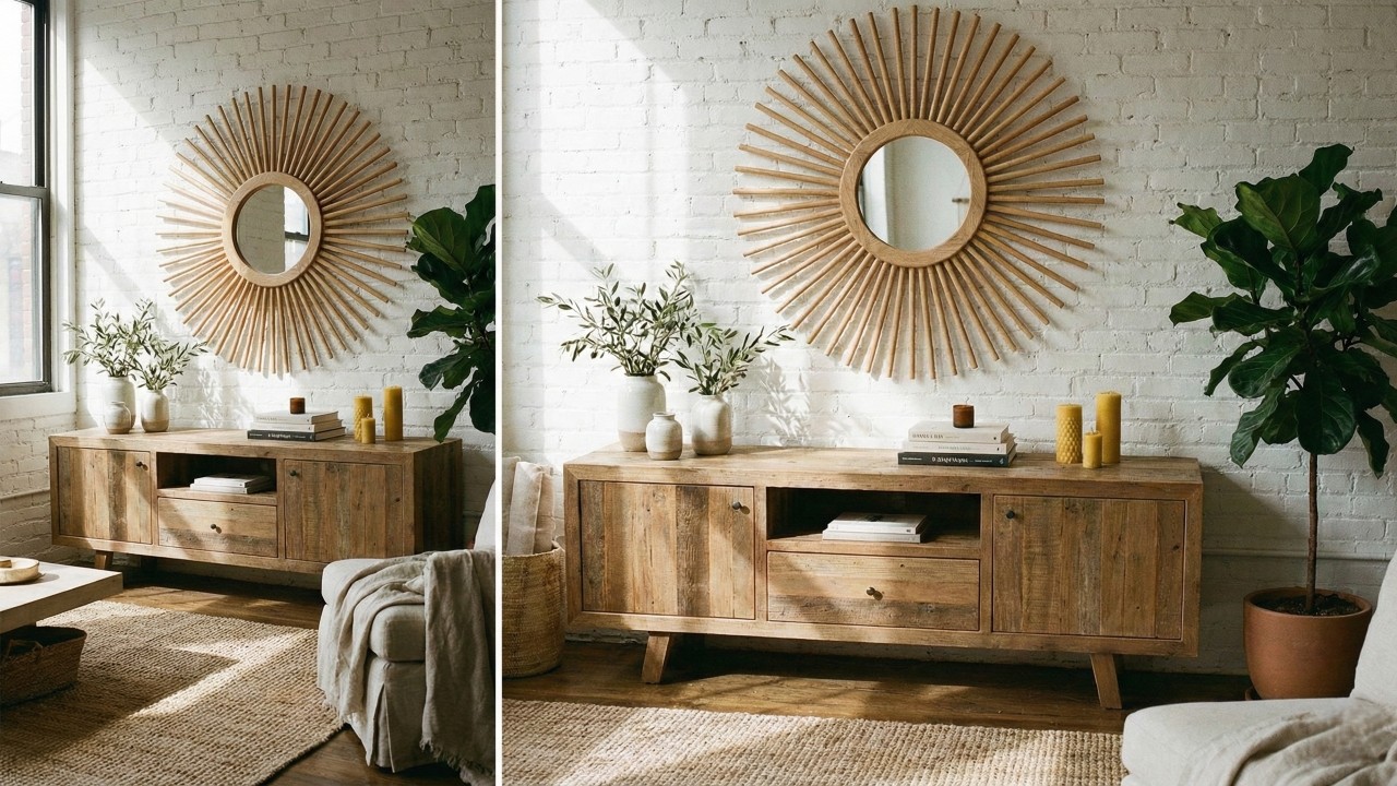 Adeus paredes sem graça: esse espelho é a nova tendência de 2026 e ainda deixa o ambiente mais iluminado