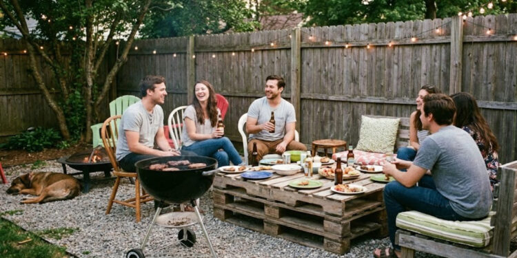 Com criatividade e foco no essencial, é possível criar uma área de churrasco simples que funciona perfeitamente, priorizando o conforto dos convidados e deixando a obra pesada de lado