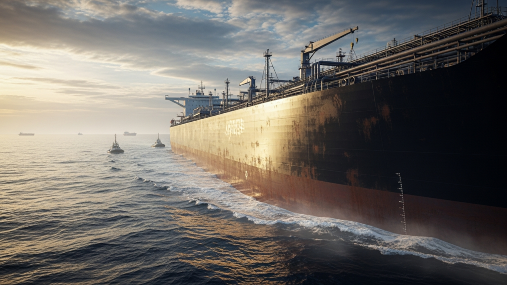 Navio gigantesco cuja dimensão recorde marcou a história da engenharia naval