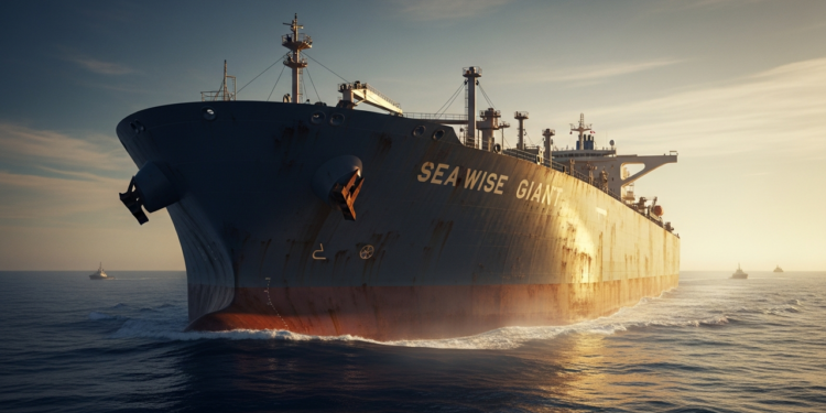 Navio gigantesco cuja dimensão recorde marcou a história da engenharia naval