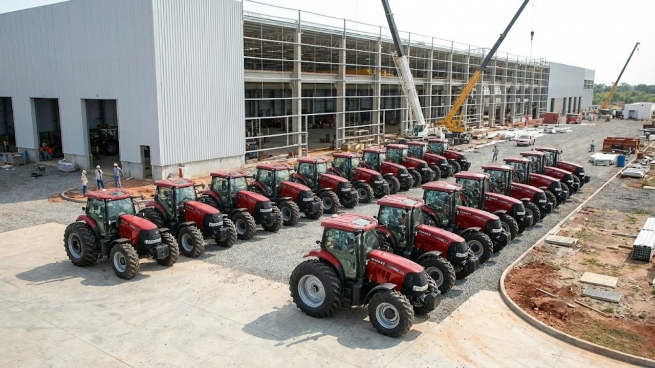 Investimento chinês impulsiona nova fábrica de tratores no Rio de Janeiro