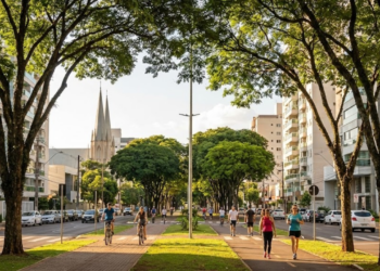 Planejada nos anos 40 para ser o "pulmão" do Paraná: conheça a Cidade Verde que esconde uma floresta nativa no centro e trocou o concreto por túneis de árvores