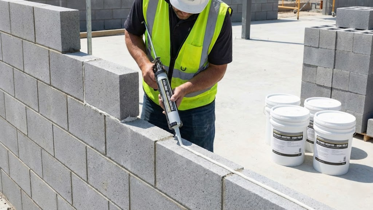 Novo material substitui o cimento tradicional com menor custo e maior rapidez na construção