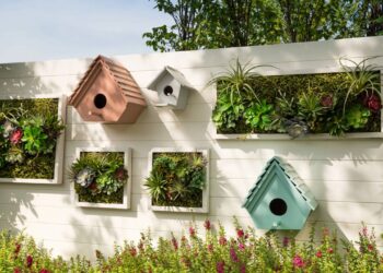 O jardim vertical é uma solução prática para quem tem pouco espaço e quer trazer verde para paredes antes sem destaque - Créditos: depositphotos.com / fotolismthai