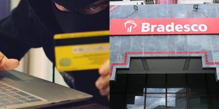 Comunicado urgente para clientes, Bradesco, não clique em links para reativar sua chave de segurança