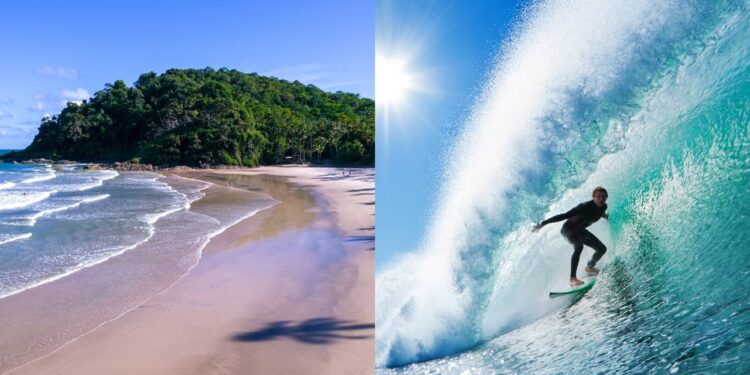 Cidade é ideal para surfistas e ecoturistas que buscam praias perfeitas e trilhas na Mata Atlântica