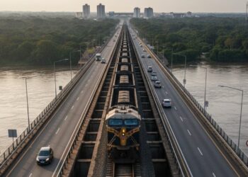 Com 2.340 metros, a Ponte Mista de Marabá une BR‑155 e ferrovia em uma estrutura única no Brasil