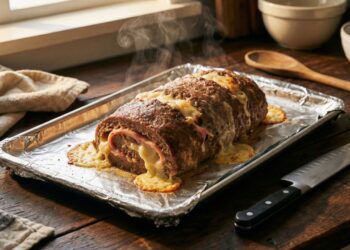 Essa receita de rocambole de carne moída é perfeita para quem quer praticidade e muito sabor