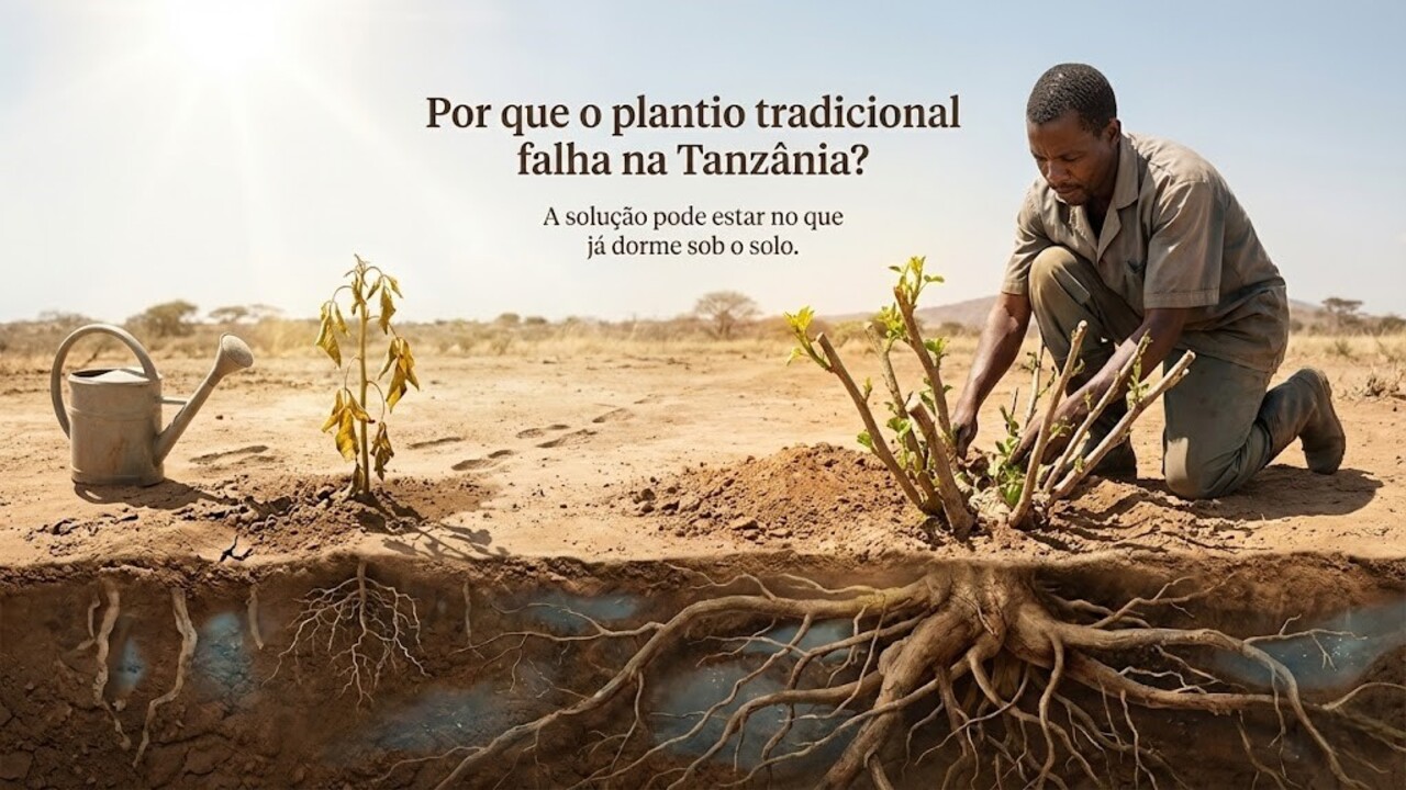 Transformação ambiental que recuperou milhões de hectares ao reativar raízes e vida ocultas no solo