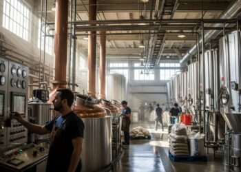 Uma mistura de água e malte que ferve a 100°C por horas; entenda como a indústria produz milhares de litros de cerveja em larga escala