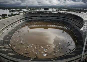 Com nível do mar subindo até 21 cm, o Maracanã corre risco de alagamentos constantes devido ao efeito de remanso nos rios Joana e Mangue
