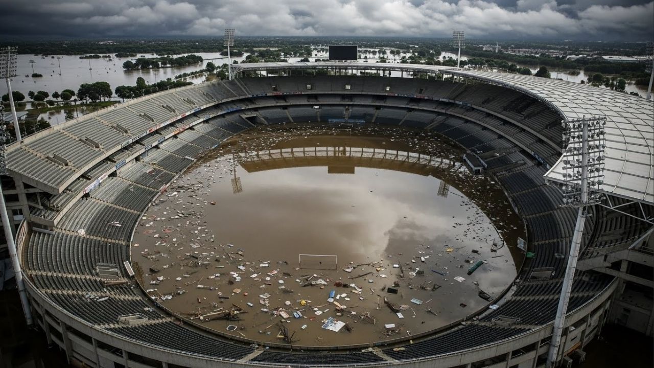 Com nível do mar subindo até 21 cm, o Maracanã corre risco de alagamentos constantes devido ao efeito de remanso nos rios Joana e Mangue