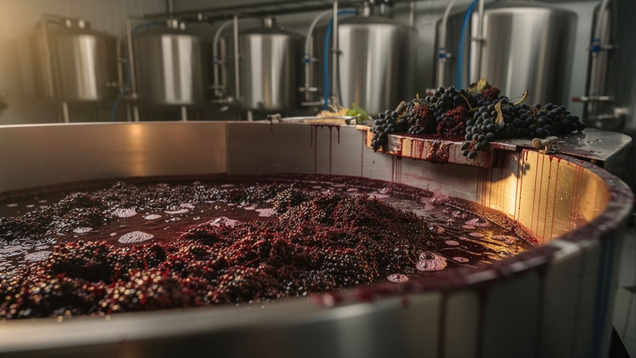 São necessários 1,3 kg de uvas para produzir uma única garrafa; acompanhe o processo de fermentação que transforma a fruta em vinho
