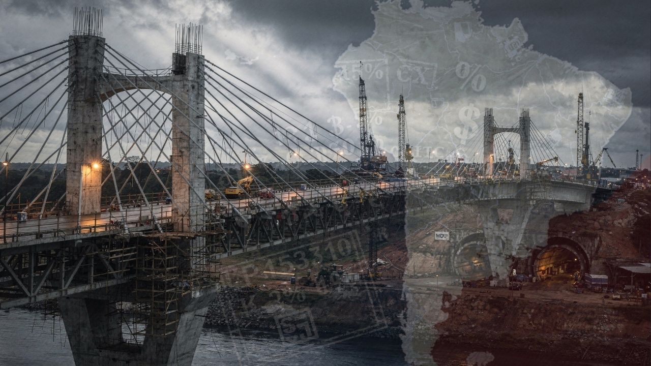 R$ 8 bilhões investidos em obras de um país vizinho onde o dinheiro se tornou concreto e aço