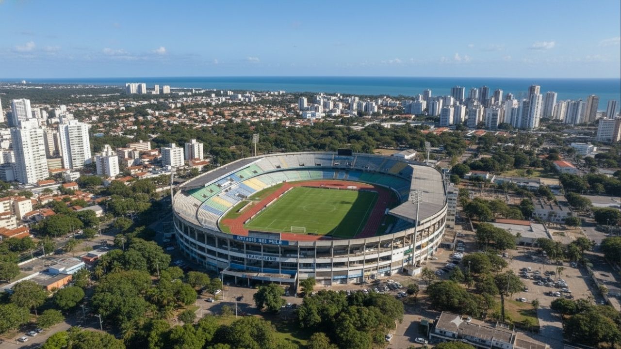 Com 19.105 lugares e inaugurado em 1970 pelo próprio Rei Pelé, o estádio conhecido como Trapichão virou o maior e mais icônico palco esportivo de AL