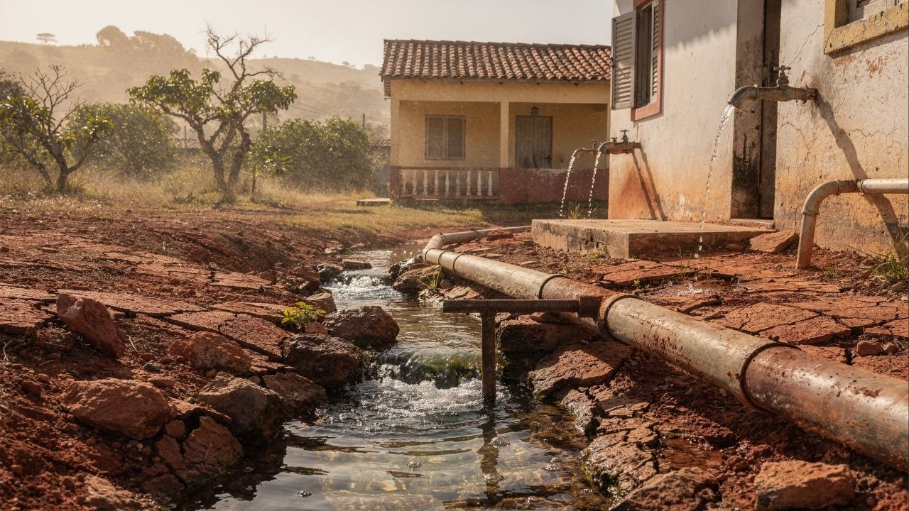 Conta de R$ 0,00: conheça a única cidade do Brasil onde ninguém paga água há 64 anos (e por que isso vai acabar)