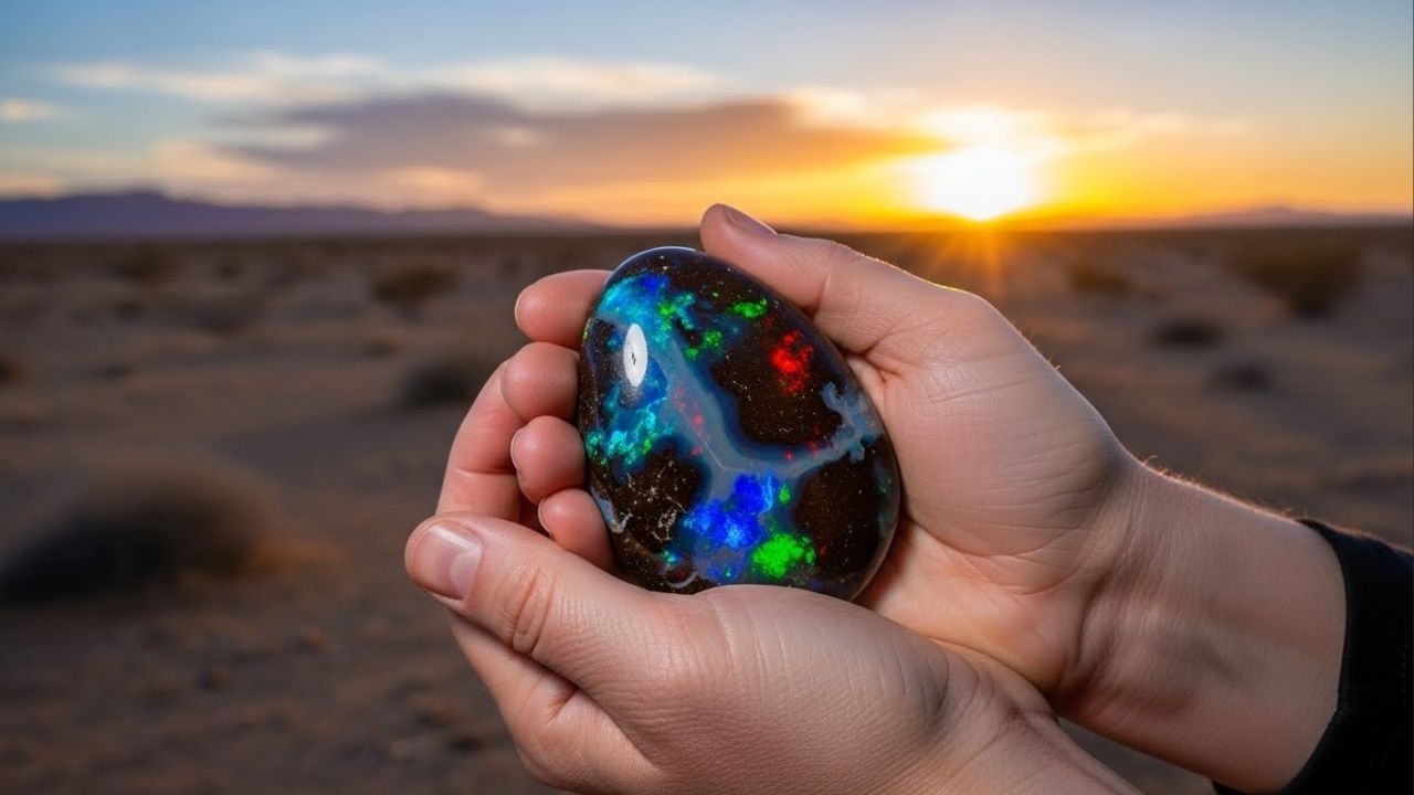 Esqueça os rubis: encontrada apenas no deserto, esta pedra guarda um universo em seu interior e exige minas subterrâneas
