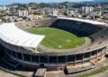 Com 21 mil lugares e uma cobertura inspirada em pétalas, a arena em Cariacica virou o maior estádio do Espírito Santo e palco de jogos nacionais