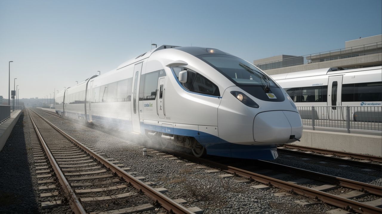 O primeiro trem do mundo movido a hidrogênio que emite apenas vapor d'água e revoluciona o transporte verde