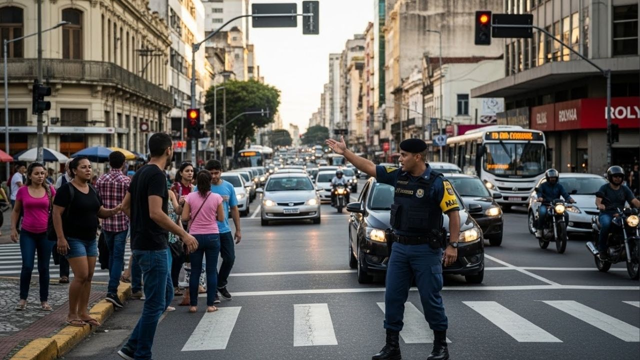 Muita gente não sabe, mas pedestre também pode levar multa por atitudes arriscadas no trânsito