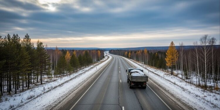 Com 11.000 km de extensão, a rodovia russa que atravessa 7 fusos horários para conectar os dois extremos do país