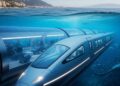 Trêm ultrarrápido que passa por baixo da água e conecta Europa e África com trem de 800 km/h projeto gera controvérsias na velocidade