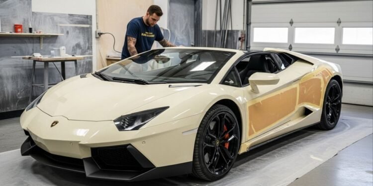 Homem constrói uma Lamborghini incrível feita em 10 meses na garagem de casa