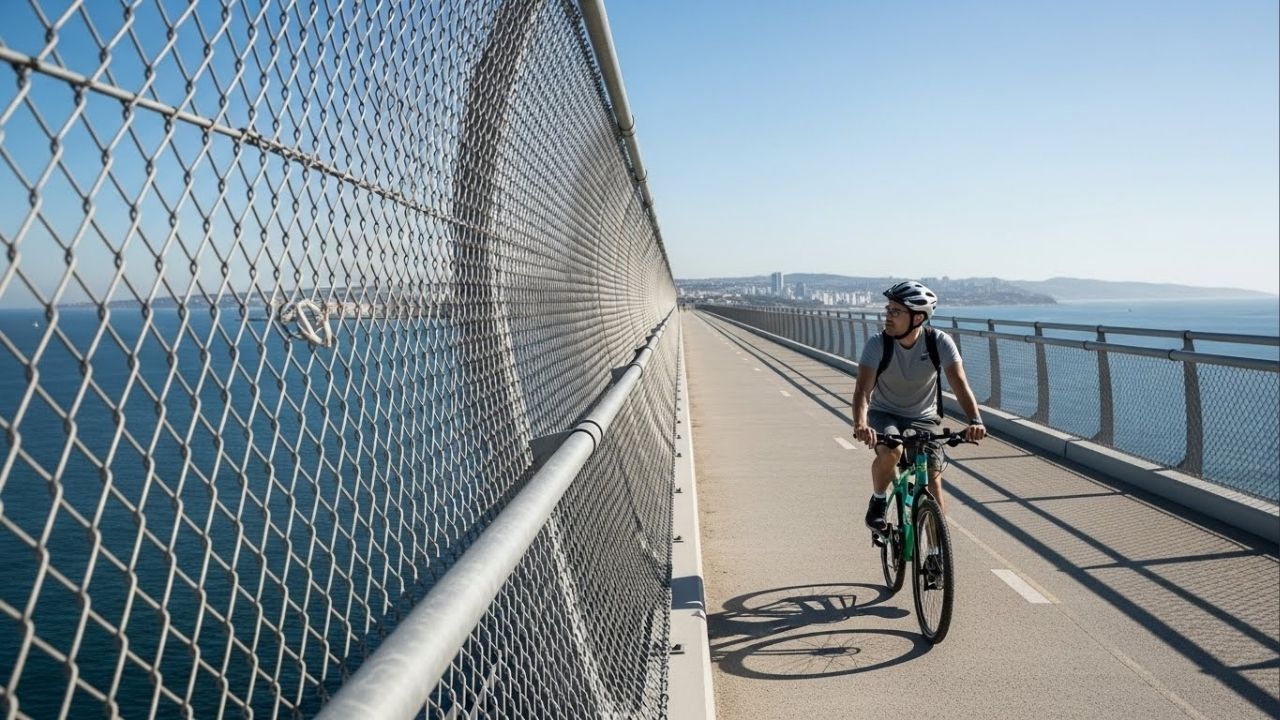 A ciclovia mais alta do Brasil tem mirante a 70 metros e vista para o mar