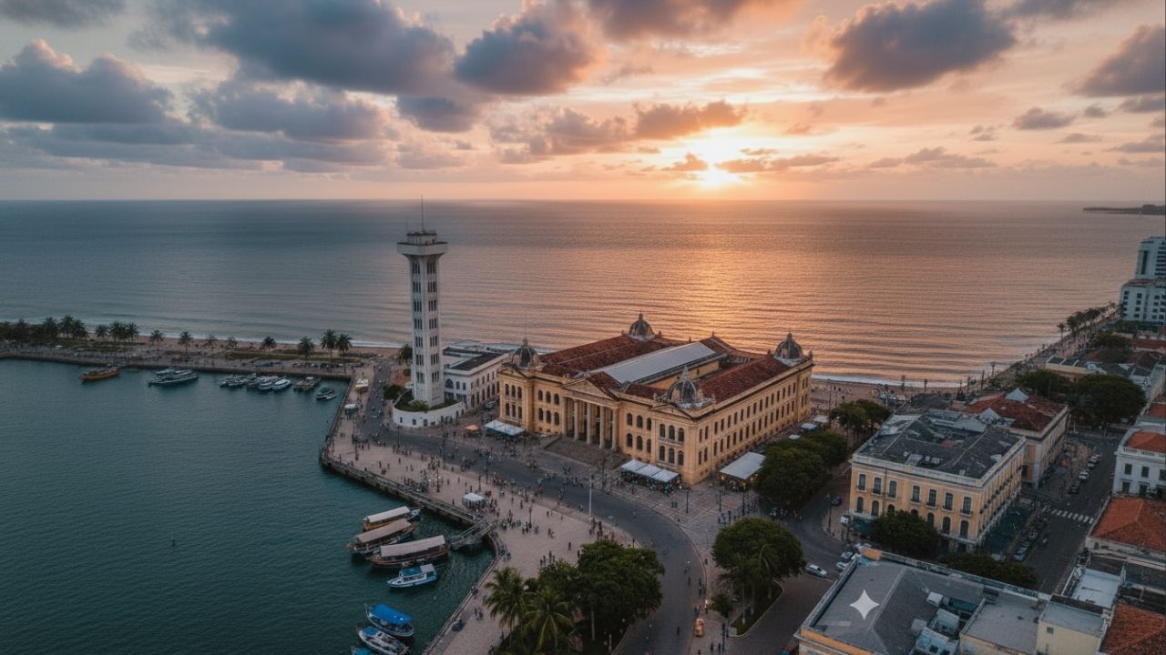 Com sua fachada de 1861 e 263 lojas de artesanato, o edifício neoclássico virou o maior símbolo turístico e comercial da Cidade Baixa em Salvador
