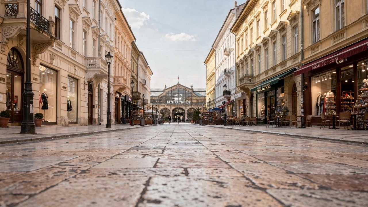 Com seu calçadão de 1,3 km e prédios do século XIX, a rua em Budapeste virou o coração do comércio húngaro e o destino favorito dos turistas