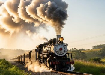 A viagem no tempo para 1872: o trem a vapor centenário que ainda cruza o interior de SP