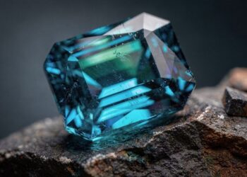 Esqueça os diamantes pois esta pedra tem um azul neon natural e custa até US$ 100 mil o quilate, sendo a joia mais elétrica e rara do Brasil