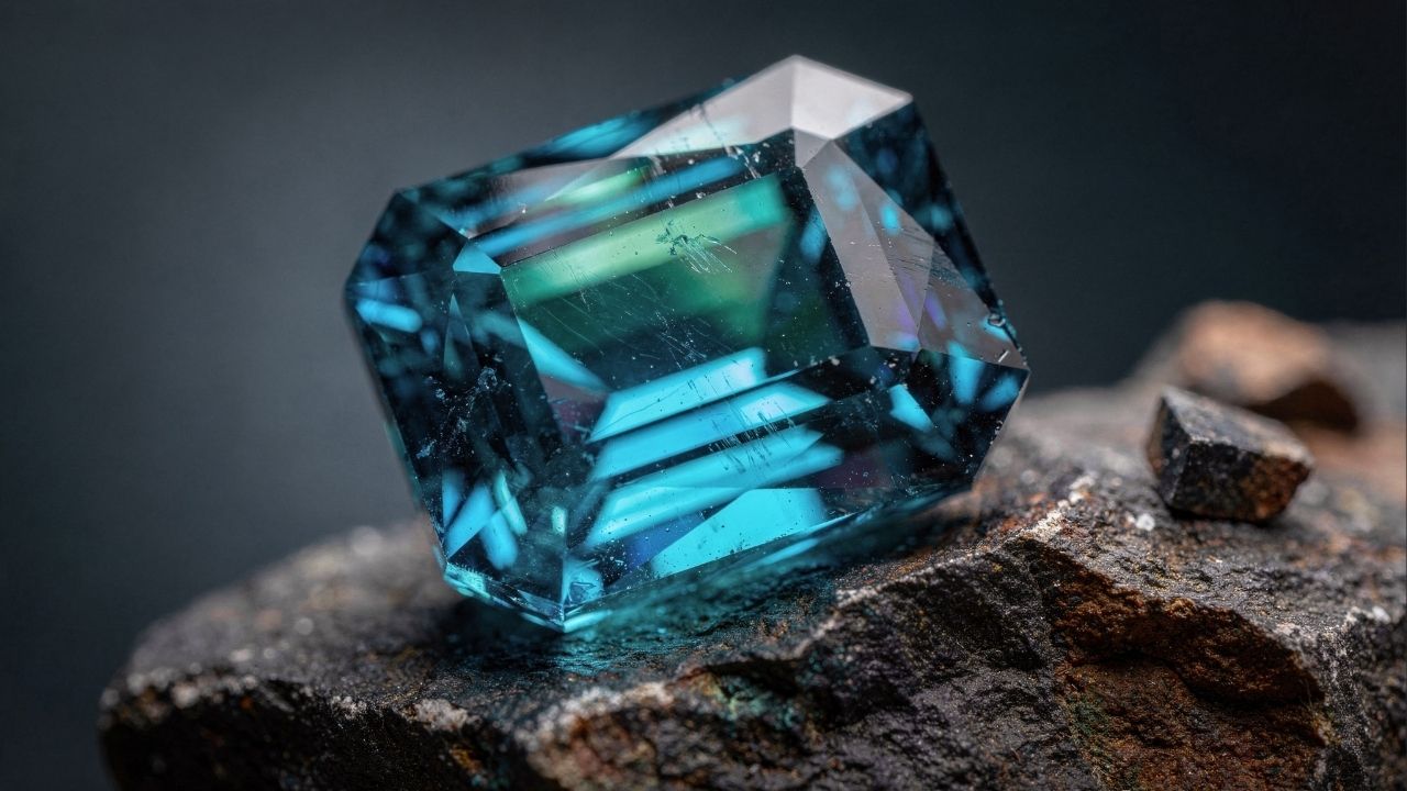 Esqueça os diamantes pois esta pedra tem um azul neon natural e custa até US$ 100 mil o quilate, sendo a joia mais elétrica e rara do Brasil