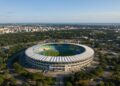 Com 53.635 lugares após sua reforma em 2023, o Estádio Mangueirão em Belém virou uma arena olímpica moderna com acessibilidade e ventilação natural