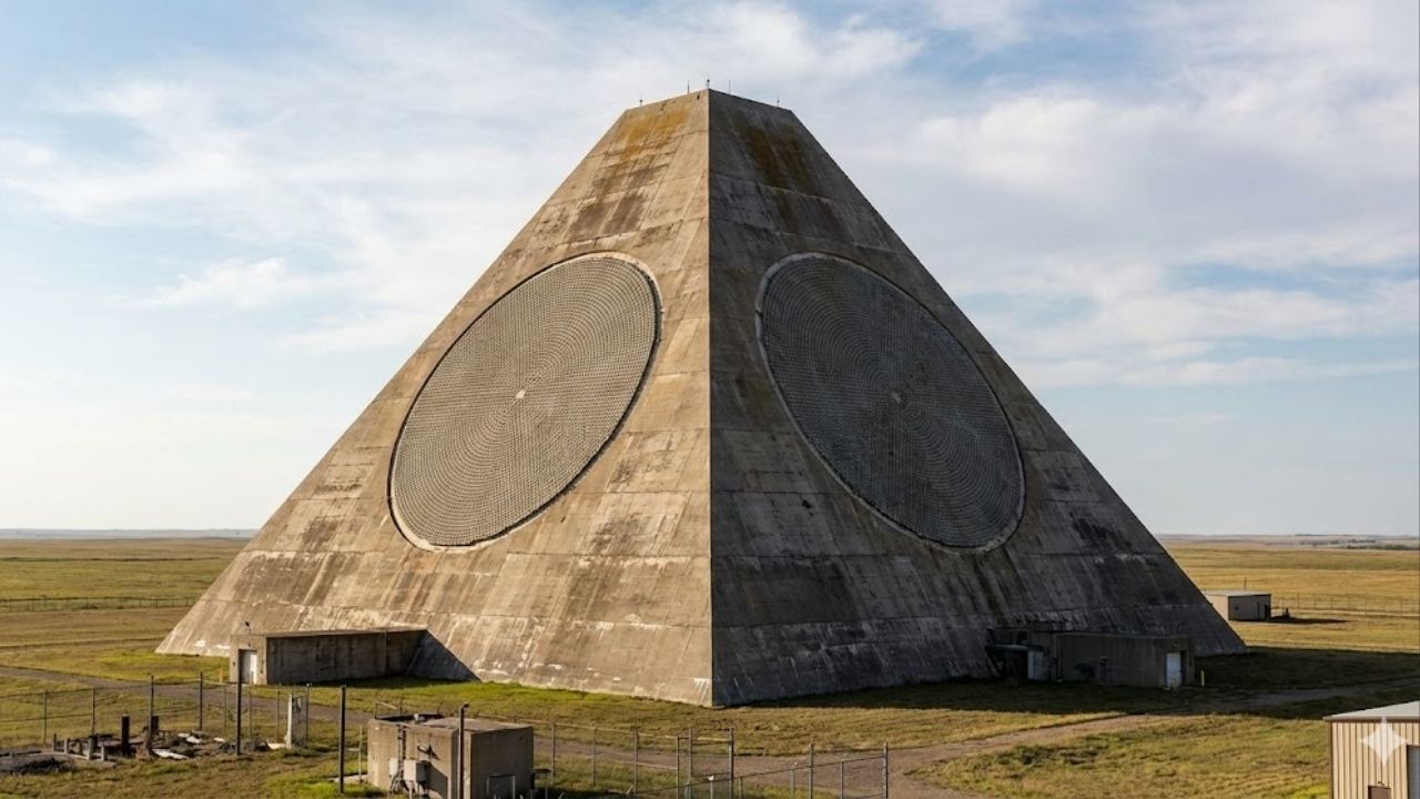 A pirâmide militar dos EUA construída com 20 mil antenas que custou R$ 186 bilhões e desligaram 24 horas depois