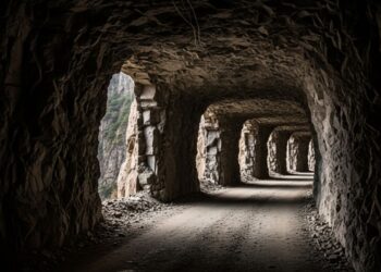 Escavado à mão em rocha sólida, o túnel de 1,2 km com 30 janelas naturais virou a única via de acesso e um milagre da engenharia popular chinesa