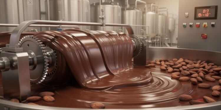 São precisas 400 sementes de cacau para fabricar 500g de chocolate; veja como a indústria processa o fruto para criar a barra perfeita