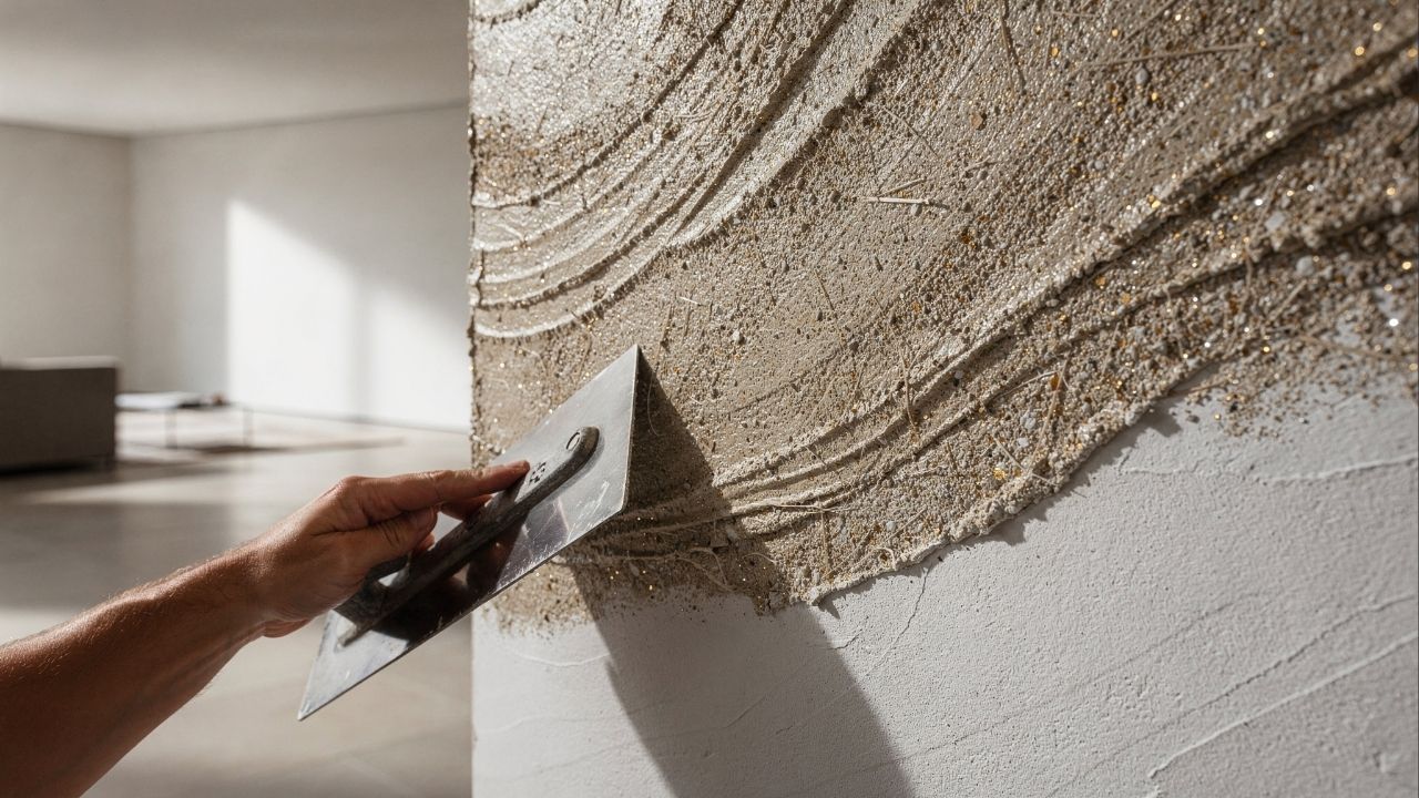 Adeus papel de parede: essa "pedra líquida" custa pouco, é brilhante e dura anos na parede