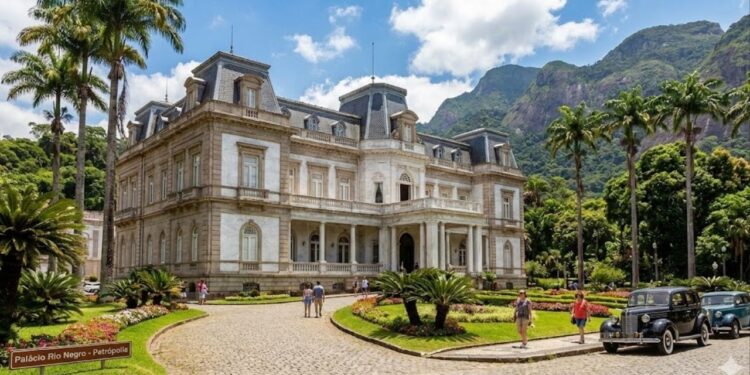 Com fachada de 1889 e residência oficial da presidência, o palácio neoclássico virou um dos maiores símbolos da história imperial em Petrópolis