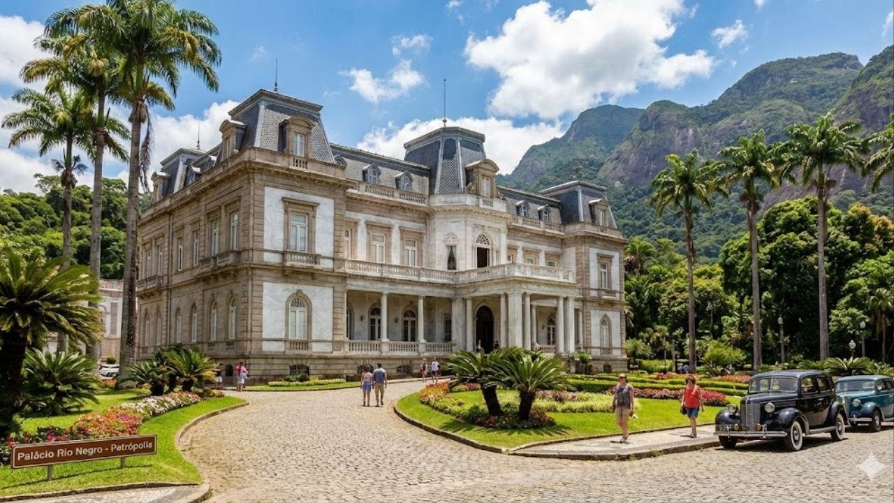 Com fachada de 1889 e residência oficial da presidência, o palácio neoclássico virou um dos maiores símbolos da história imperial em Petrópolis