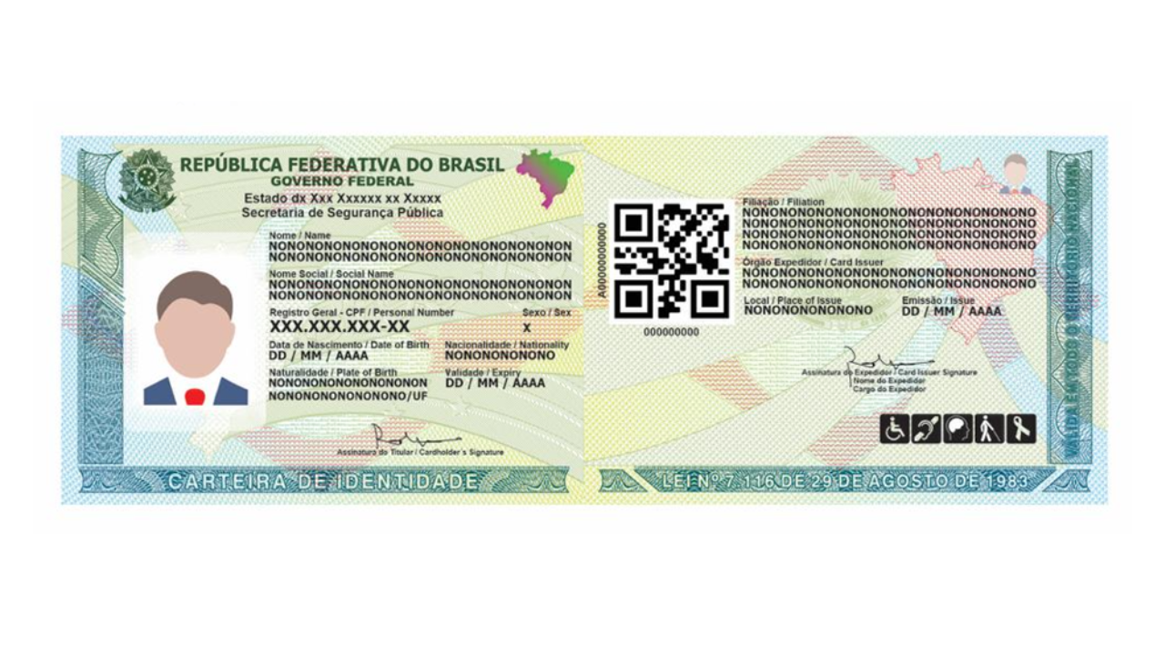 Novo documento gratuito começa a ser emitido e substituirá o RG em todo o Brasil até 2032
