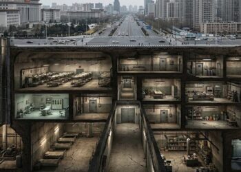 Dixia Cheng: a cidade de 30 km escondida sob Pequim para salvar milhões de pessoas (imagem ilustrativa)